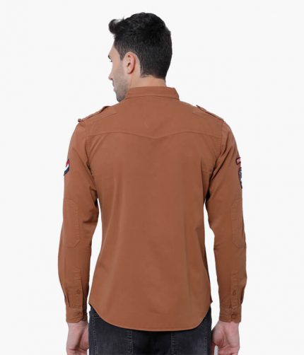 Solid Casual Shirt - Image 2