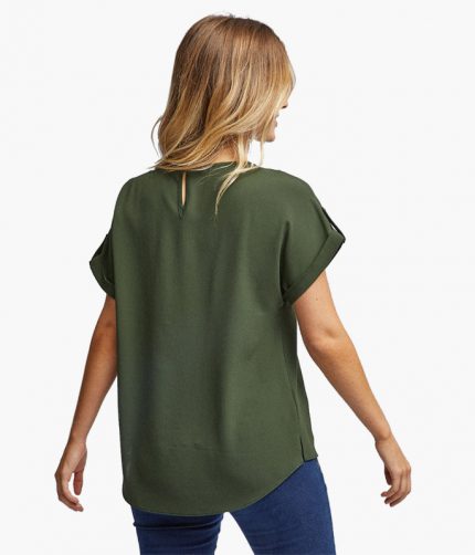 Green Solid Top - Image 2